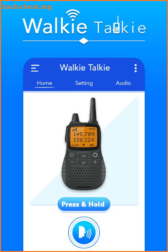 Wifi Walkie Talkie : Two Way Radios Walkie Talkie screenshot