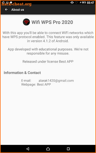 Wifi WPS Pro 2020 screenshot