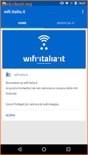 wifi.italia.it screenshot