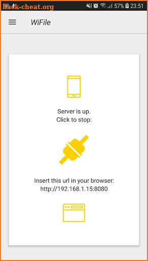 WiFile Explorer screenshot