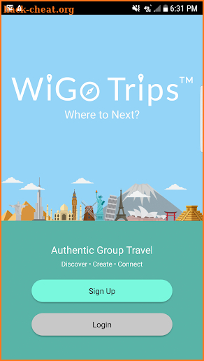 WiGo Trips Group Travel screenshot