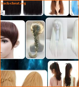 Wigs design screenshot