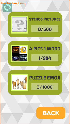 Wikigames Riddles,4 pics 1 word,Stereo pictures screenshot