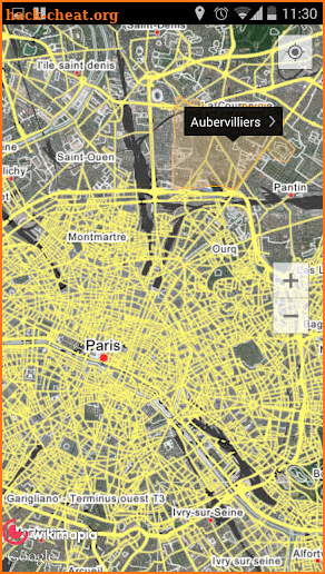 Wikimapia Maps screenshot