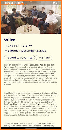 Wilco's Sky Blue Sky screenshot