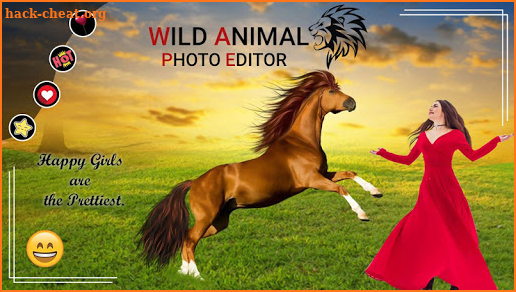 Wild Animal Photo Editor screenshot