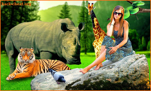 Wild Animal Photo Editor - Background Changer screenshot