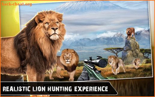 Wild Animal Safari Hunting 3D:Sniper Shooting Game screenshot