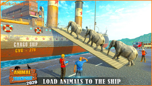 Wild Animal Transport Truck Game: Cruise Ship Free screenshot