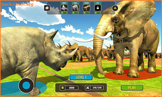 Wild Animals Kingdom Battle Simulator 2018 screenshot