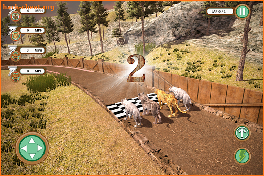 Wild Animals Racing: Racing Battle 2019 screenshot