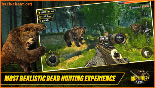 Wild Bear hunting FPS Game 2021 screenshot