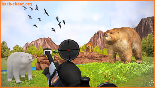 Wild Bear hunting FPS Shooting game screenshot