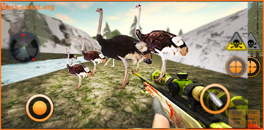 Wild Bird Ostrich Hunting 3D screenshot