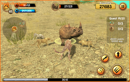 Wild Cheetah Sim 3D screenshot