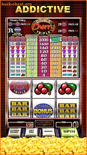 Wild Cherry Double Triple Slots Free - Casino Feel screenshot