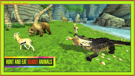 Wild Crocodile Simulator Game screenshot