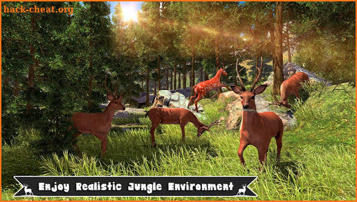 Wild Deer Hunting Jungle Shooter screenshot
