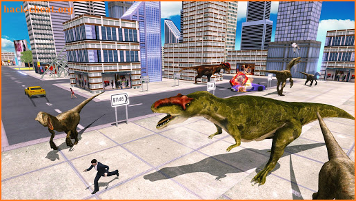 Wild Dino Attack City Simulator screenshot