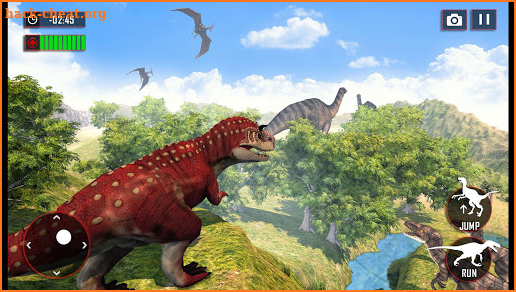 Wild Dino Family Simulator: Dinosaur Games screenshot