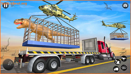 Wild Dino Transport & Rescue Mission screenshot
