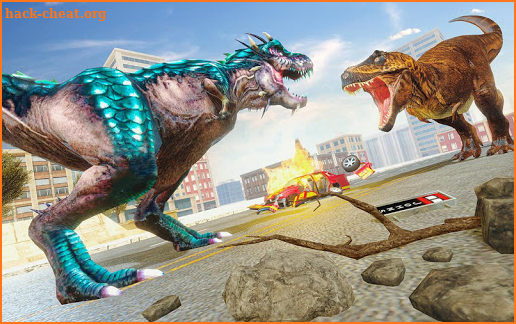 Wild Dinosaur City Rampage screenshot