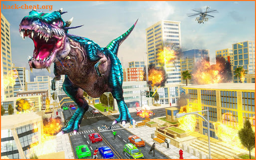 Wild Dinosaur City Rampage screenshot