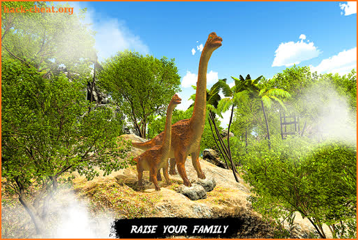 Wild dinosaur family survival simulator screenshot