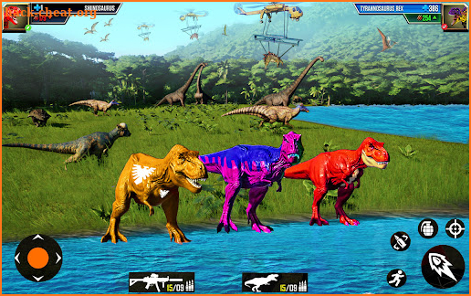 Wild Dinosaur Fighting Games screenshot