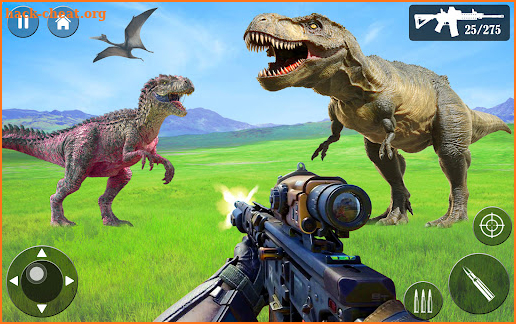 Wild Dinosaur Hunting Games 3D screenshot