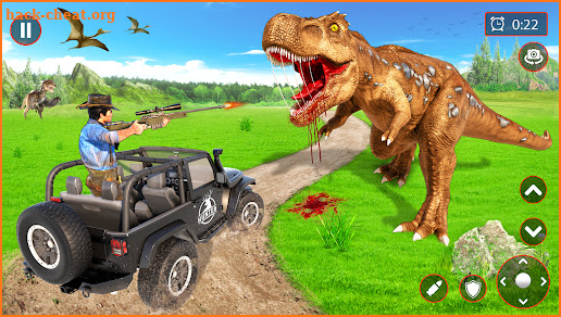 Wild dinosaur Hunting Zoo Game screenshot