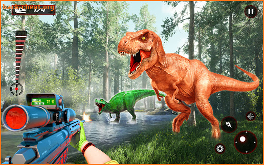 Wild Dinosaurs Hunter Dino shooting games screenshot