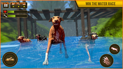 Wild Dog Pet Simulator Games screenshot