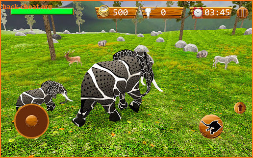 Wild Elephant Africa Wildlife games screenshot