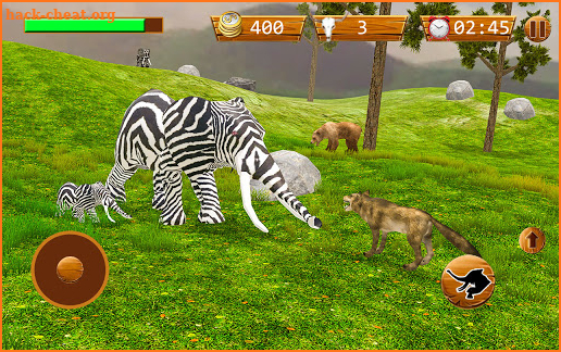 Wild Elephant Africa Wildlife games screenshot