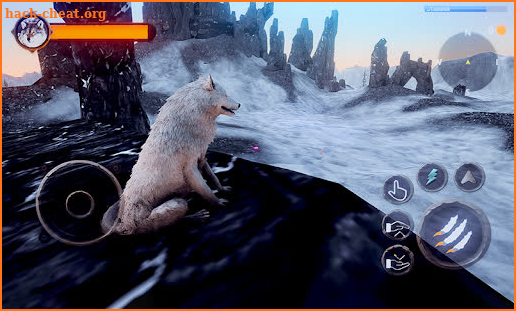 Wild Fantasy Wolf Simulator screenshot