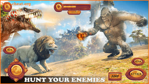 Wild Forest Gorilla Games screenshot