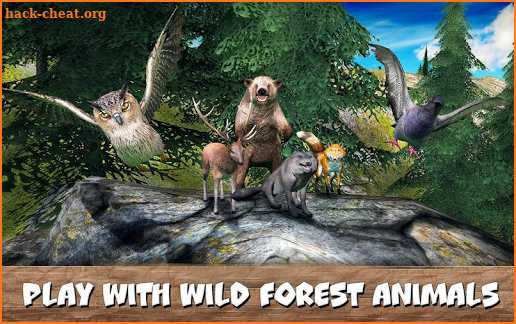 Wild Forest Survival: Animal Simulator screenshot