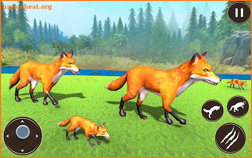 Wild Fox Family Simulator screenshot