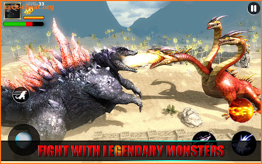 Wild Giant Monster VS Dinosaur screenshot