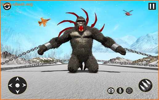 Wild Gorilla vs king kong 3D screenshot