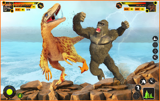 Wild Gorilla vs king kong 3D screenshot
