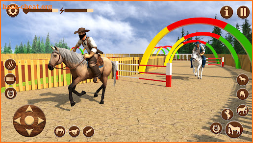 Wild Horse Riding Sim: Racing screenshot