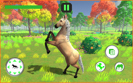 Wild Horse Simulator : Arabian Horse Game screenshot
