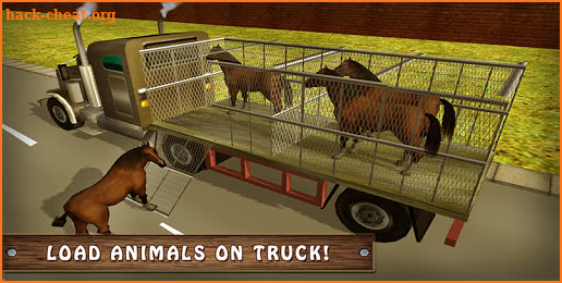 Wild Horse Zoo Transport Truck Simulator Game 2018 screenshot