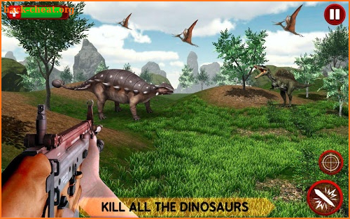 Wild Jungle Dino Hunting 3d screenshot