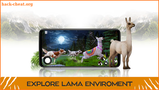 Wild Lama Simulator – Endless Adventure screenshot
