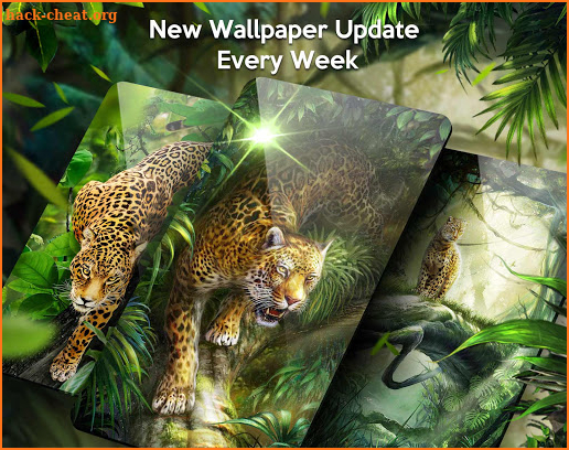 Wild Leopard Live Wallpapers Themes screenshot