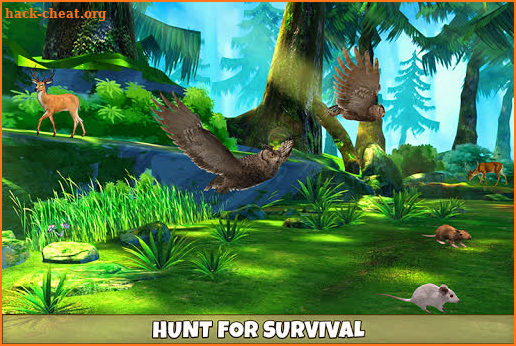 Wild Owl Bird Family Survival screenshot