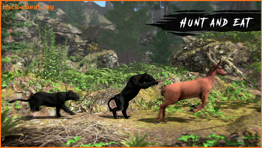 Wild Panther Simulator – Animal Family Life Game screenshot